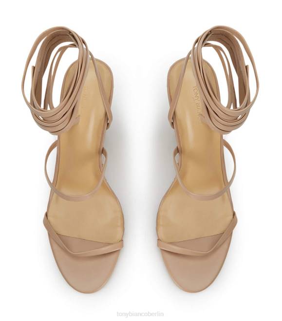Riemchensandaletten| de Tony Bianco Frauen Gabriella-Wedges Haut-Capretto 4624370